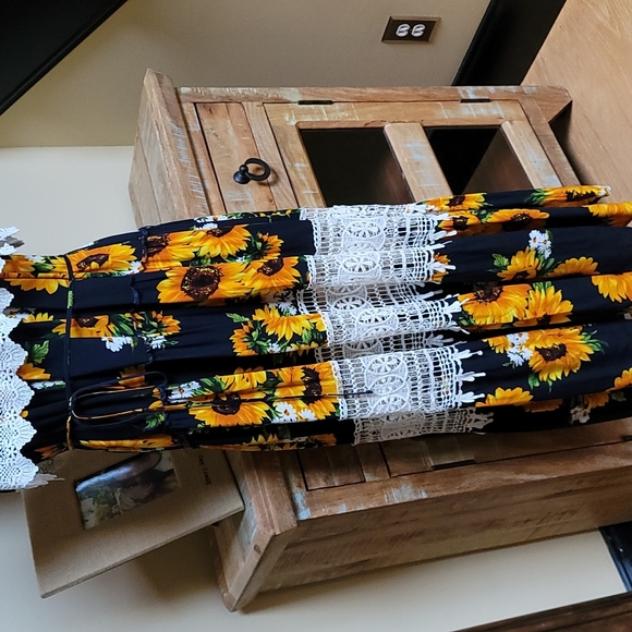 Altar'd State Sunflower Dress - SZ XS - Picture 3 of 7